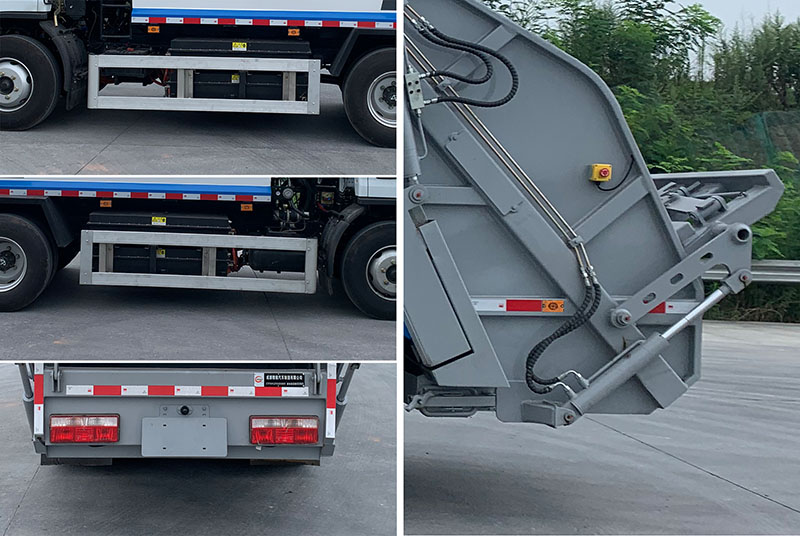通途牌CTT5091ZYSGD3BEV型纯电动压缩式垃圾车