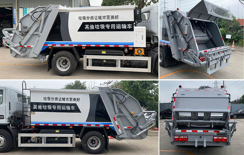 通途牌CTT5091ZYSGD3BEV型纯电动压缩式垃圾车